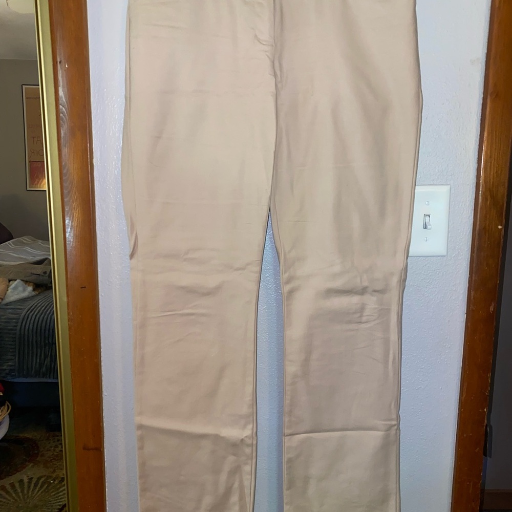 The Limited Tan Drew Fit Pants